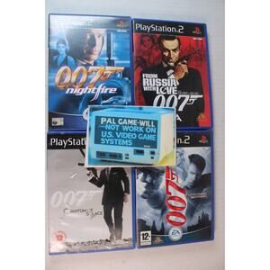 4 Games: James Bond Paystation 2 PAL Games - not for U.S. Consoles,
